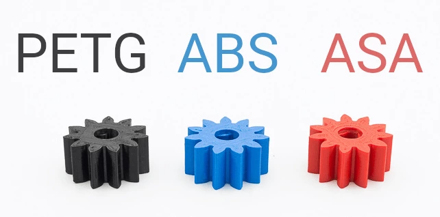 Common FDM 3D Printing Materials
